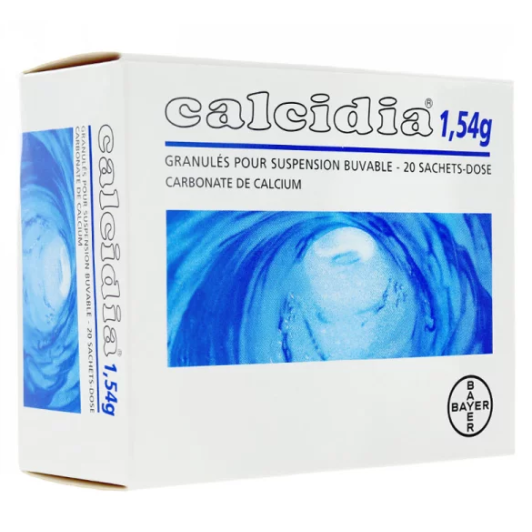 Calcidia 1,54g Suspension Buvable 20 sachets