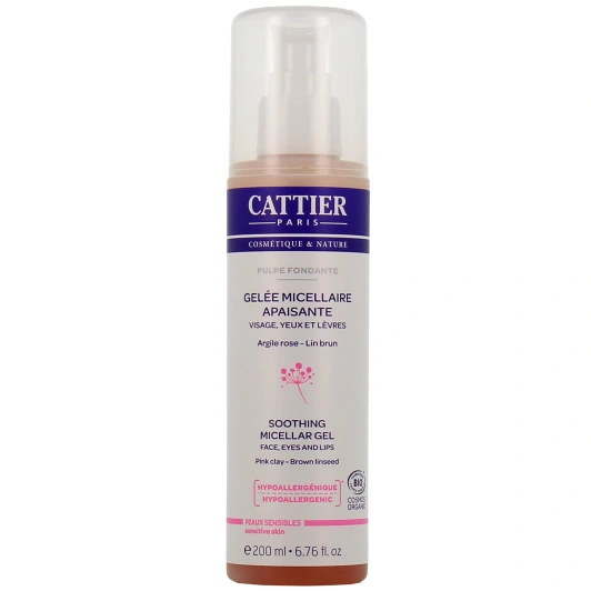 Cattier Gelée Micellaire Apaisante Bio