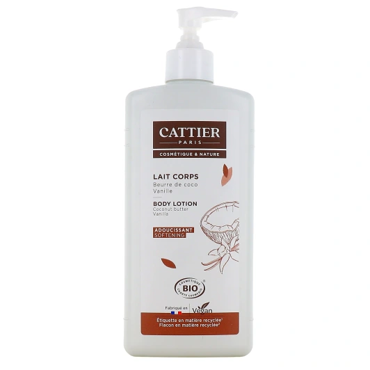 Cattier Lait Corps Adoucissant Bio