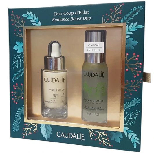 CAUDALIE - Coffret Noël 2017 - Duo coup d'éclat