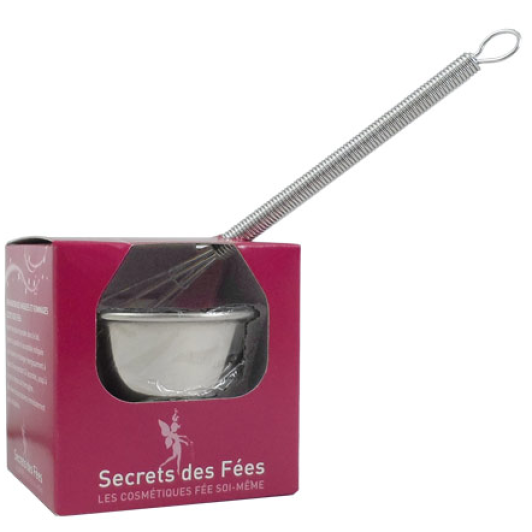 Secrets des Fées Chaudron Magique des Fées Pack Bol + Fouet + Cuillère Doseuse