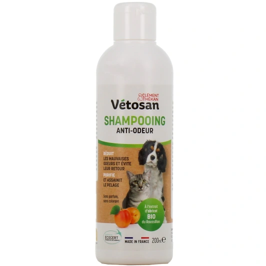 Clément Thékan Vétosan Shampooing Anti-Odeur