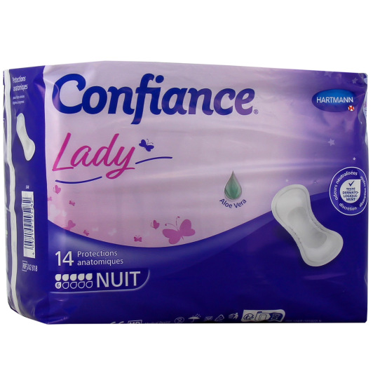 Confiance Lady Protections Anatomiques Nuit