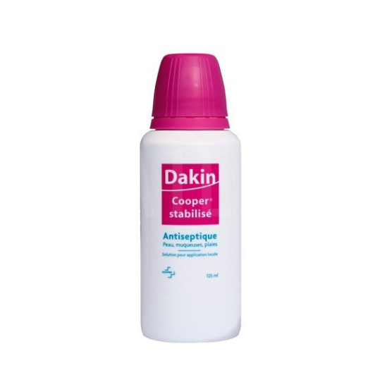 Dakin stabilisé solution 125 ml