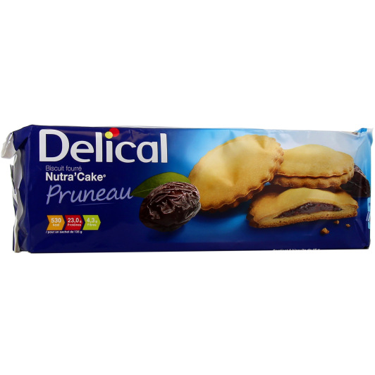 Delical Nutra'Cake Biscuit Fourré HP HC