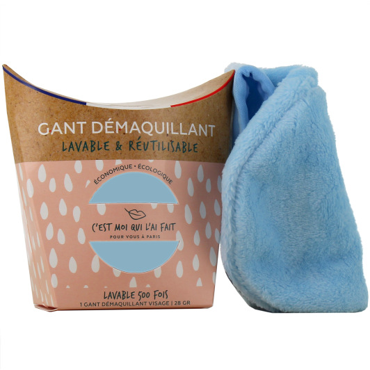 Diet World Gant Démaquillant Lavable & Réutilisable