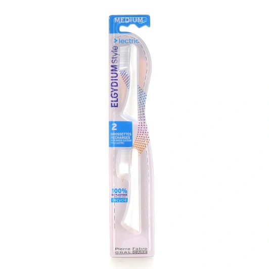 Elgydium Style Electric Brossettes Recharges