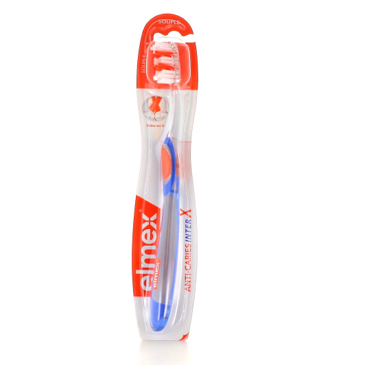 Elmex Brosse à Dents Anti-Caries InterX Souple