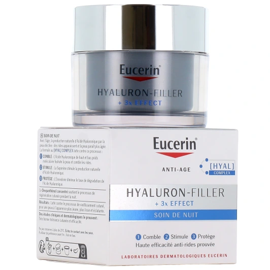 Eucerin Hyaluron-Filler 3X Effect Soin de Nuit