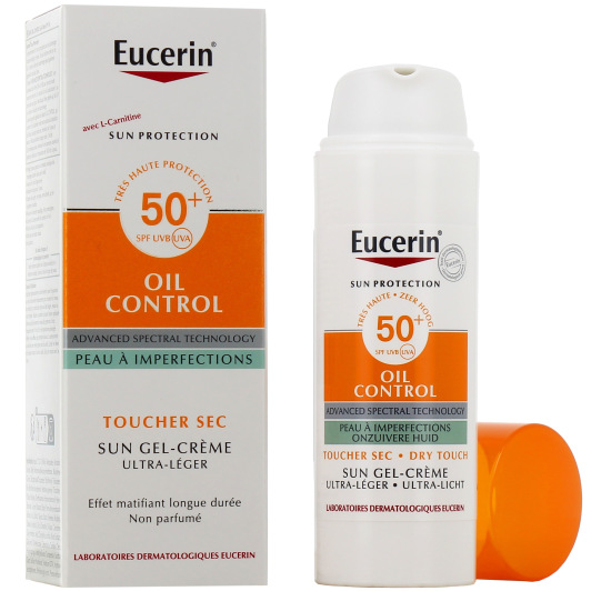 Eucerin Oil Control Gel-Crème Solaire SPF50+