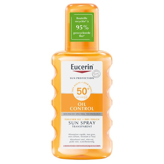 Eucerin Oil Control Spray Solaire Transparent SPF 50+