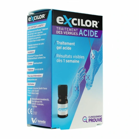 Excilor Traitement des Verrues Acide gel