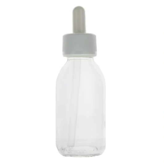Cooper Flacon Verre Compte-gouttes Transparent