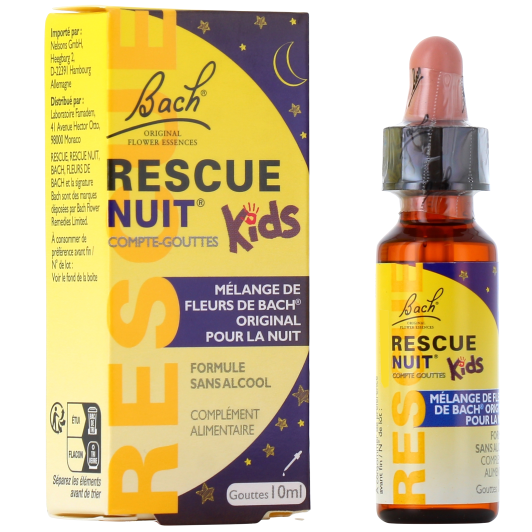 Fleur de Bach Rescue Nuit Kids en Gouttes