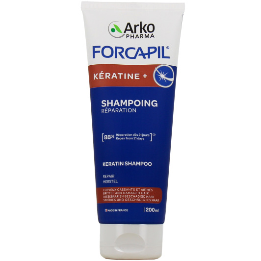 Forcapil Shampooing Réparation Kératine +