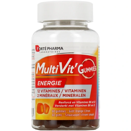 Forté Pharma Multivit' Gummies énergie