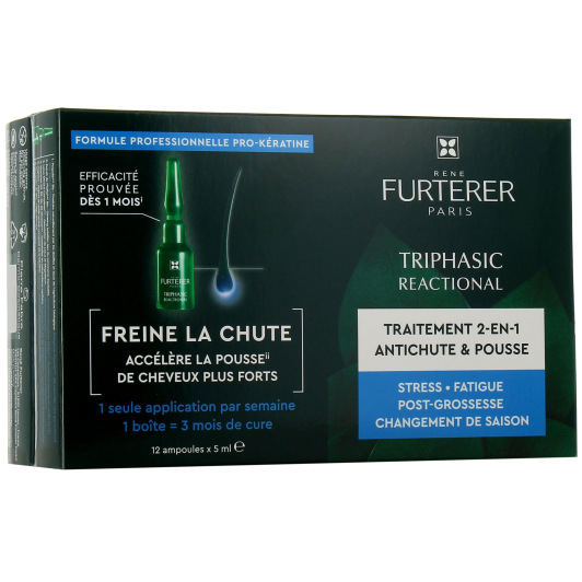 Furterer Triphasic Reactional Rituel Anti Chute Réactionnelle