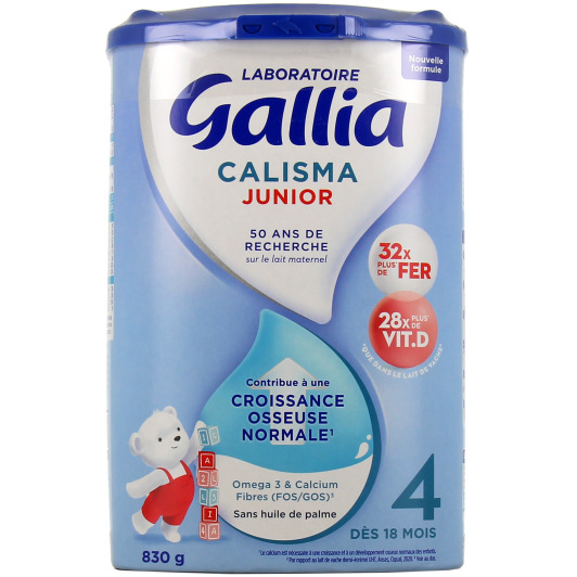 Gallia Calisma 4 Junior Lait 4ème âge