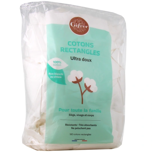 Gifrer Rectangles de Coton