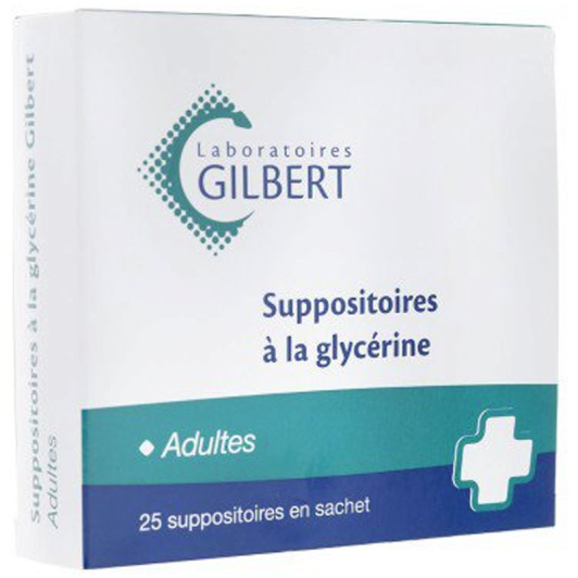 GILBERT Suppositoires à la Glycérine Adultes