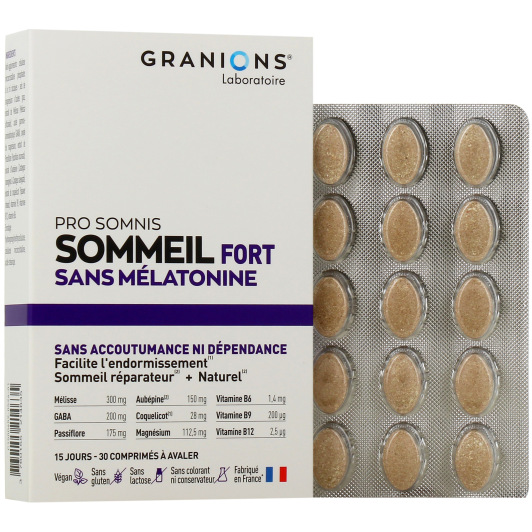 Granions Sommeil Fort Sans Mélatonine