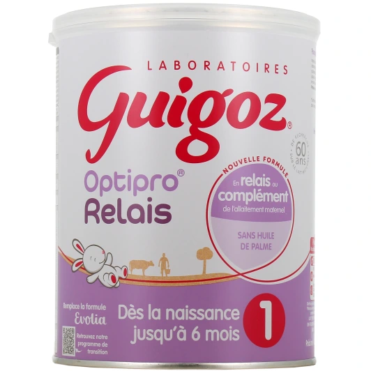 Guigoz Optipro Relais 1 Lait 1er âge