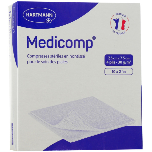 Hartmann Medicomp Compresses Non-Tissé Stériles