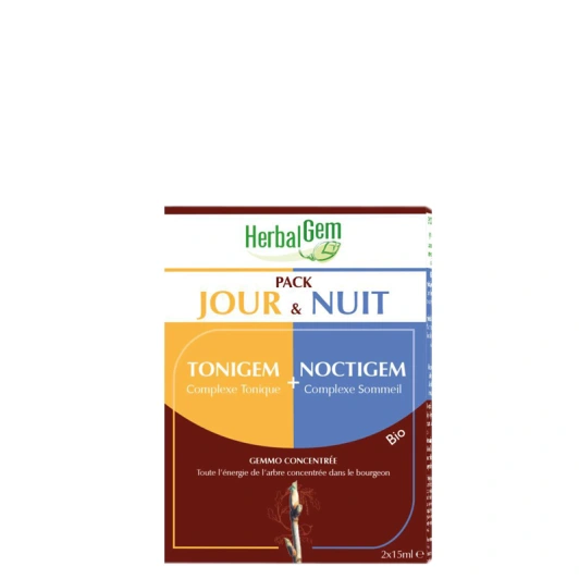 HerbalGem Pack Jour et Nuit TONIGEM + NOCTIGEM