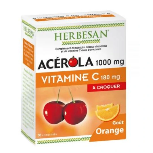Herbesan Acerola goût orange 1000