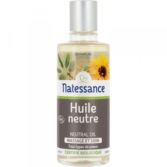 Natessance Huile Neutre Bio Massage et Soin