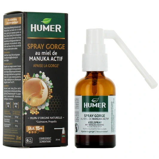 Humer Spray Gorge au Miel de Manuka Actif