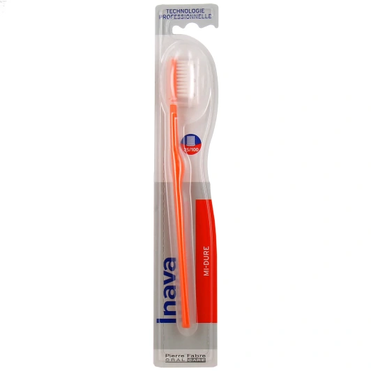 Inava Brosse à dents Mi-dure 25/100
