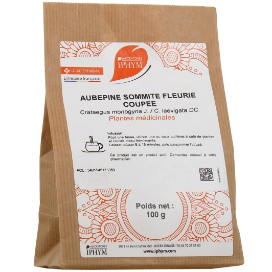 Iphym Aubépine Sommité Fleurie Coupée