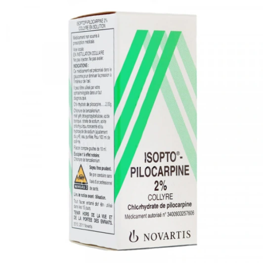 Isopto-Pilocarpine 2% Collyre