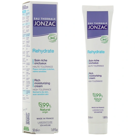 Jonzac Rehydrate Soin Riche Onctueux Bio