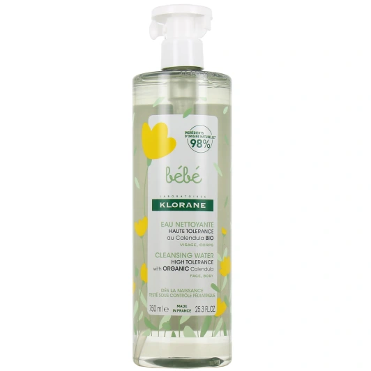 Klorane Bébé Eau Nettoyante Sans Rinçage
