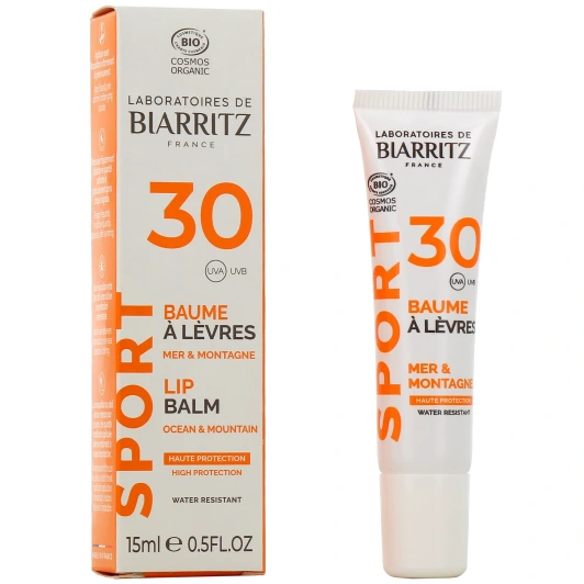 Laboratoires de Biarritz Baume à Lèvres SPF30 Bio