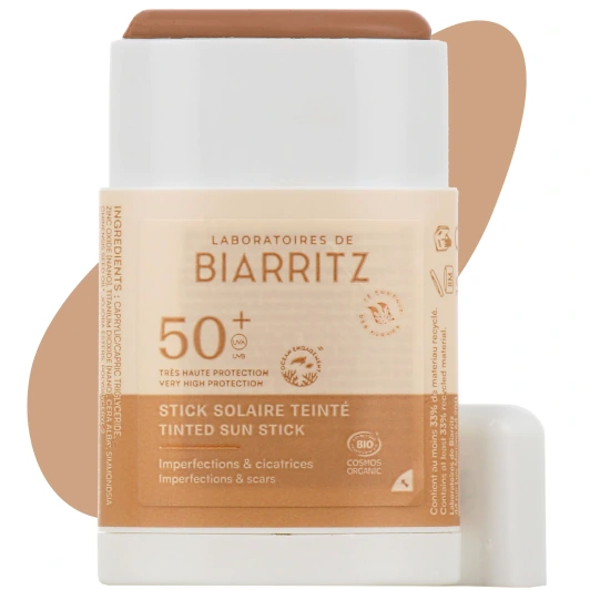 Laboratoires de Biarritz Stick solaire teinté SPF50+