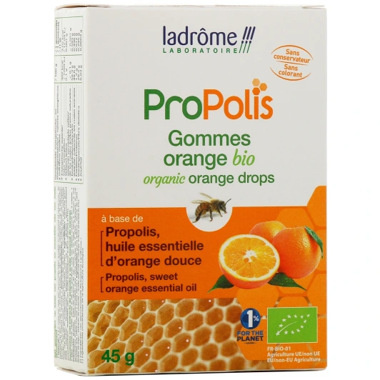Ladrôme ProPolis Gommes Orange Bio