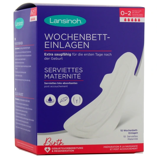 Lansinoh Serviettes Maternité