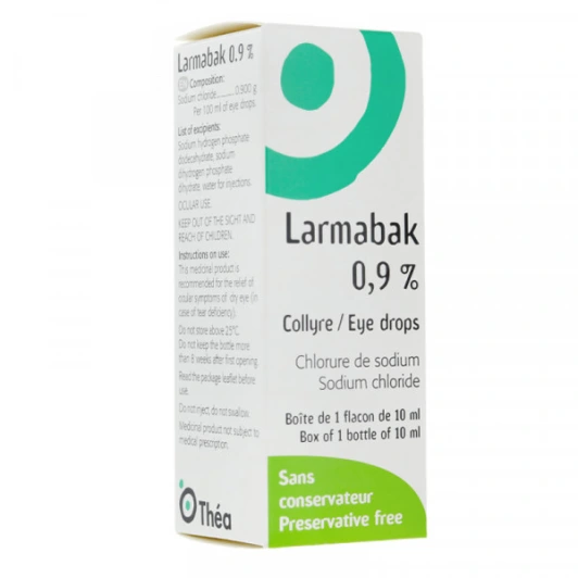 Larmabak 0,9% Collyre
