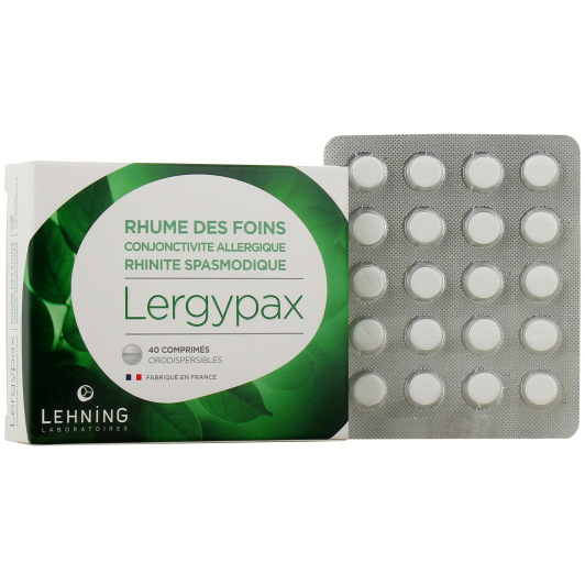 Lehning Lergypax 40 comprimés
