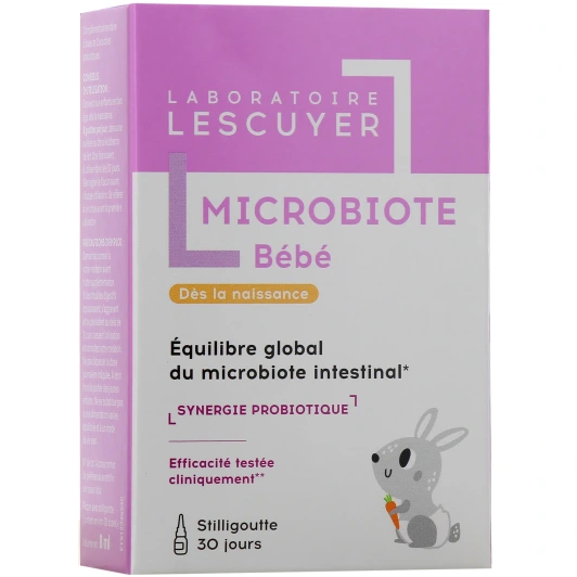 Lescuyer Microbiote Bébé