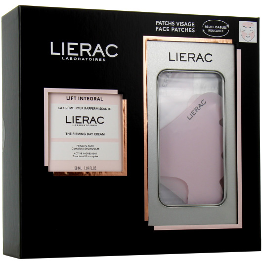 Lierac Lift Integral Coffret Anti-âge Crème de Jour + Patchs Visage Réutilisables