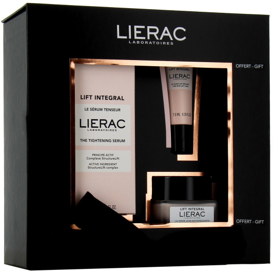 Lierac Lift Integral Coffret Anti-âge Crème de Jour + Sérum Tenseur + Soin Regard