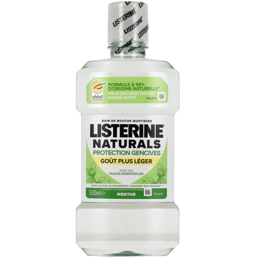 Listerine Naturals Bain de Bouche Protection Gencives