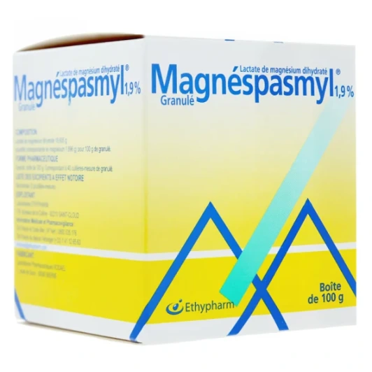 Magnéspasmyl 1,9% granulés 100g