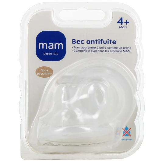 MAM Bec antifuite pour bébé +4 mois