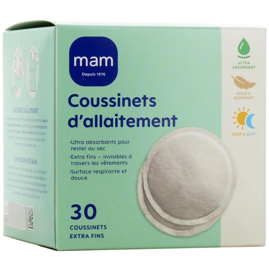 MAM Coussinets d'Allaitement Ultra Fins