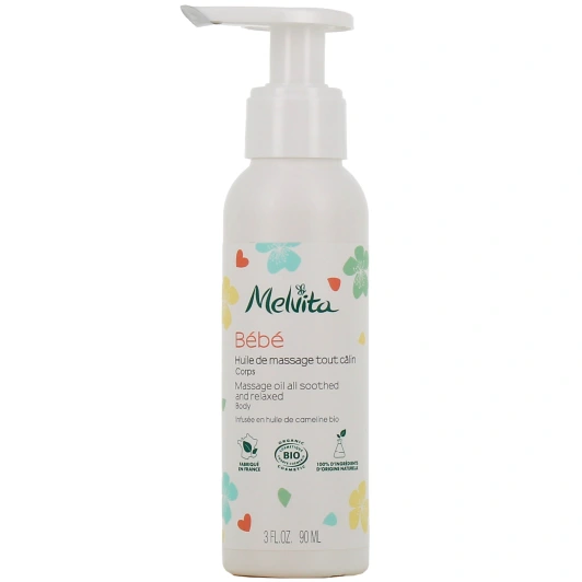 Melvita Huile de massage bébé